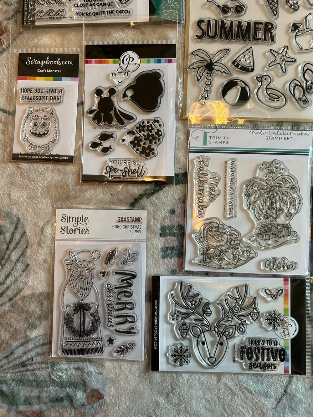 Holidays Stamps Set